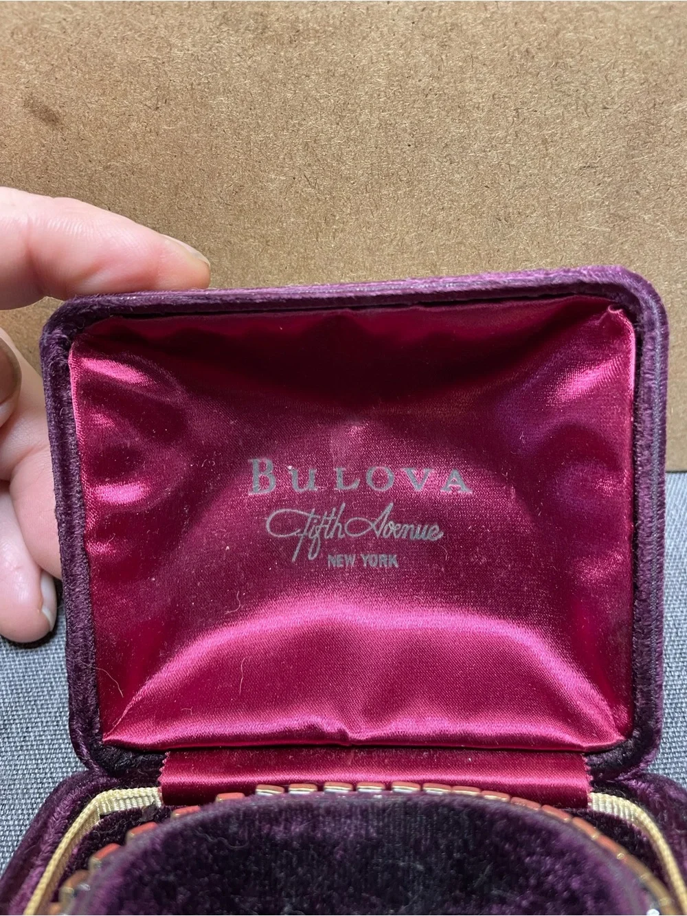 Vintage Bulova Men's Self Winding 10k RGP Circa 1950 Watch with Case